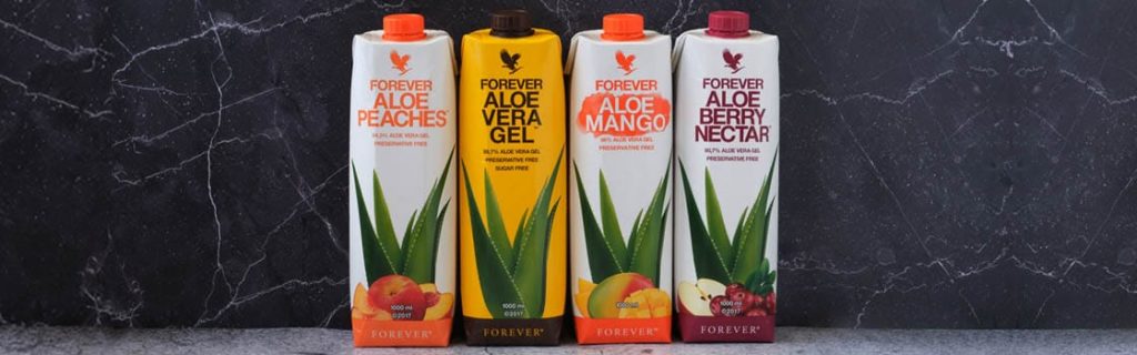 Boissons forever living aloe vera compagny